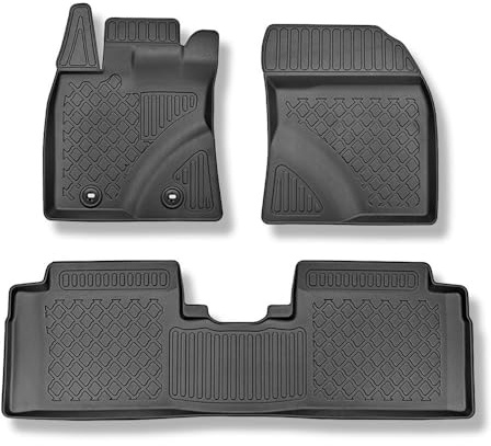 Mossa Fußmatten kompatibel mit Toyota Avensis III Kombi 2009-2023 3 STK. G