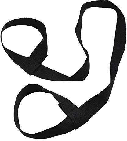 kissral Yogamattenriemen Tragegurt Polyester Durable Sling Verstellbar für Pilates-Übungen Aerobic Outdoor-