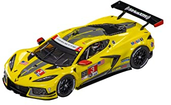 Carrera Evolution I Chevrolet Corvette C8.R No.3 I Auto für Rennbahn | Rennbahnen und lizensierte Slotcars | bis zu 2 Spieler | Für Jungs & Mädchen ab 8 Jahren & Erwachsene