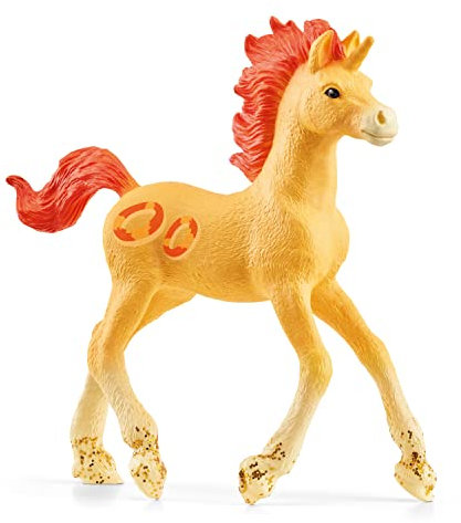 SCHLEICH 70730 Spielfigur Sammeleinhorn Pfirsichringe Bunt