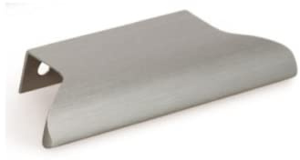 Gedotec Möbelgriffe Aluminium | 1 Stück - Falttüren-griffe Möbel | Länge: 260 mm | RITTA 0369 | Edelstahl Optik - originelles Design | Schrankgriffe Schubladengriffe Küchengriffe Türgriffe