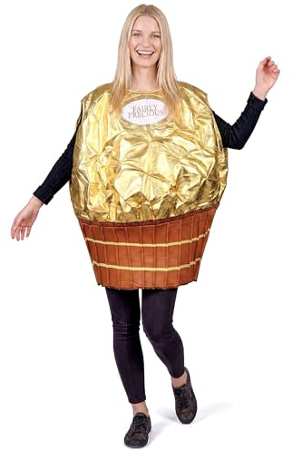 DEGUISE TOI Disfraz de caramelo dorado para adultos