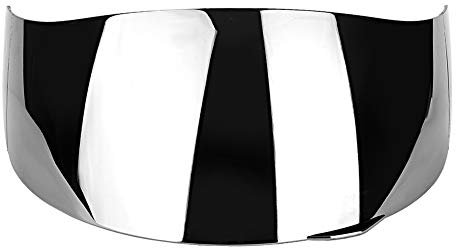 Helmvisier, beständiges PC-Motorradhelmvisier Hohe Flexibilität Vollvisierhelm Passend für AGV K5, für AGV K5 S, für AGV K3 SV, für AGV K1 Silber- Zubehör Für Motorräder