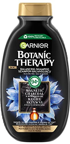 Garnier Botanic Therapy Aktivkohle und Schwarzkümmelöl Haarshampoo 400 ml
