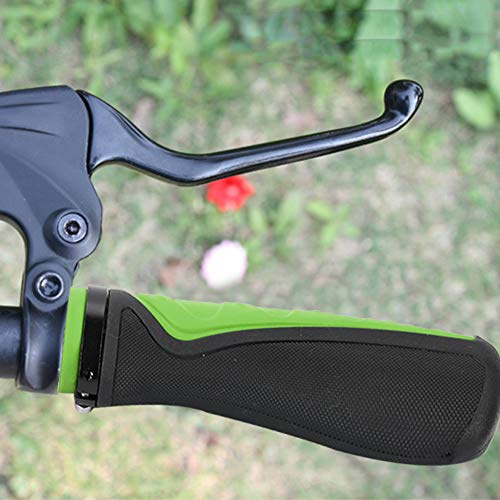 Tbest Fahrradlenkergriffe, Mountainbike-Griffe, Fahrrad-Lenker, Anti-Rutsch-Griffe, Feststellbare Mountainbike-Lenkergriffe für MTB-Fahrräder