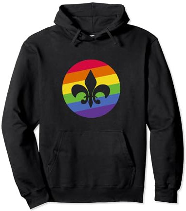 Scout LGBT Giglio scout per Gay Scout Felpa con Cappuccio