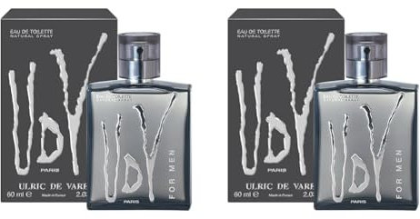 Ulric de Varens Eau de Toilette pour Homme 60 ml (Lot de 2)