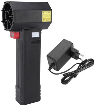 Soffiatore a Secco Elettrico Portatile per Tastiere di Computer di Auto, Soffiatore D'aria Portatile, Leggero e Facile da Usare, per Vari Scenari di Pulizia (Spina europea)