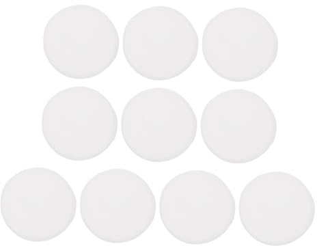 VALICLUD Wiederverwendbare 8cm Waschbare Wattepads Aus Weicher Baumwolle Gesichtsreinigungspads Zum Abschminken Für Hauttypen Sanfte Und Saugfähige Make up Entferner Pads Reise Hautpflege Zubehör
