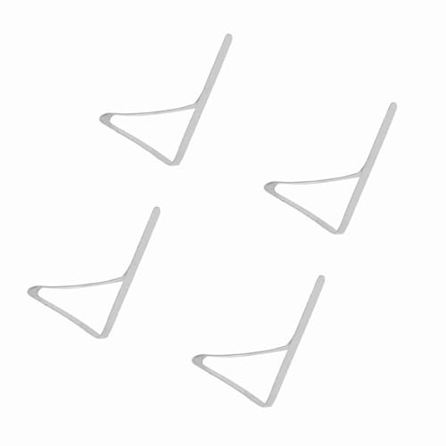 ZPSHYD Lot de 4 grandes pinces antidérapantes en acier inoxydable pour nappe - 10,5 x 7 cm - Pour extérieur et intérieur
