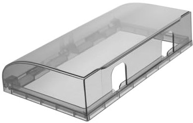 Mipcase Copripresa Elettrica Tipo Protezione per Interruttore da Bagno Facile Installazione Senza Copertura Esterna per Prese Sicurezza Aumentata Contro Schizzi