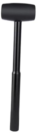 Rubber Hammer Tile Hammer Mini Rubber Mallets Non Slip Repair Tools Round Head for Auto Door Floor