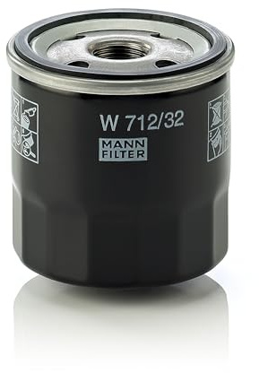 MANN-FILTER, W 712/32 Ölfilter | Für PKW, Hohe Filtrationsleistung, Optimaler Motorschutz, Hochwertige Dichtung, Echte OE-Technologie