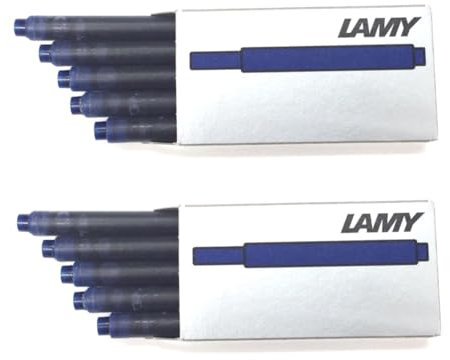 100 Stück Lamy Tintenpatronen blau (20x5) Patronen für Füller