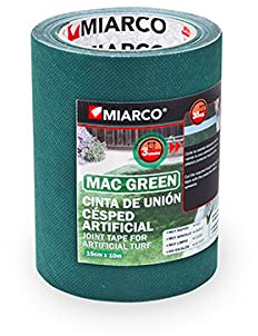 Miarco 17784 - Cinta adhesiva de unión de césped artificial 150mm x 5m