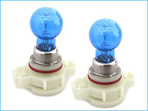 CARALL 2 Piezas de Lámparas Halógenas de 12V Blancas con Efecto Xenón (PSX24W 2504 PG20/7 12276 12V 24W)