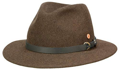 Mayser Georgia Trecking Outdoor Filzhut mit Ohrenklappen - Braun (3483) - 58,5 cm (58)