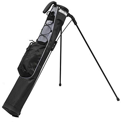 Longridge 4” Pitchen & Putten Golf-Ständer-Tasche - Schwarz