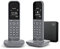 Gigaset telefono cordless duo dect grigio con segreteria telefonica gigacl390aduogrey