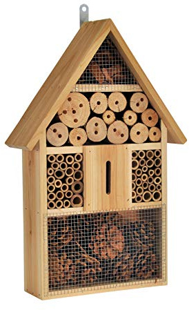 Spetebo natur insektshus att hänga upp – 48 cm x 31 cm x 10 cm – insektshus att hänga upp