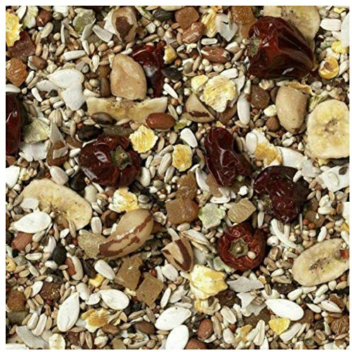 Johnston & Jeff 2kg Low Sunflower African Grey Parrot bird seed food sold by Trusty Pet Supplies
