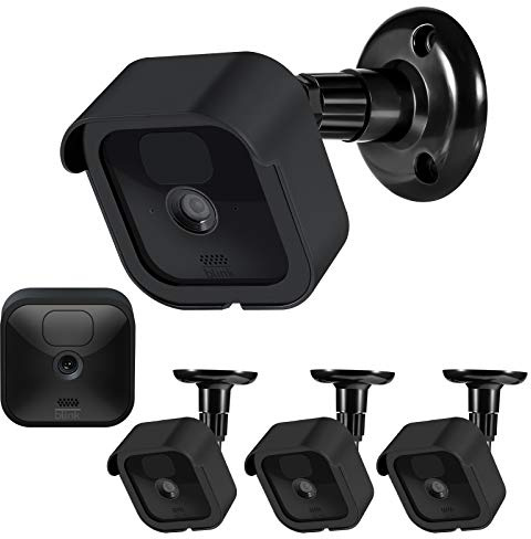 Blink Outdoor Halterung(3rd Gen), Verstellbare Wandhalterung mit Schutzhülle für Blink Outdoor Kamera und Blink Indoor Sicherheitskamera System (3 Pack, Schwarz)