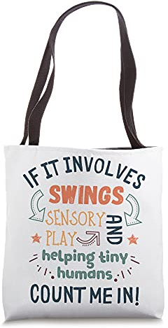 Funny Pediatric Occupational Therapist, Occupational Therapy Tote Bag