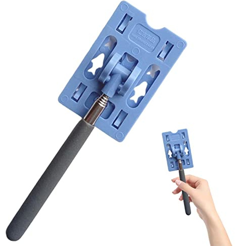 Halatua Einparkhilfe Teleskopstange | Teleskopstange für Auto, Parkplatz, Zahlung, Kartenhalter, Stange für Auto, Parken, Gebühren, Zahlungsrute für Auto, Parkplatz, Zahlungsrute