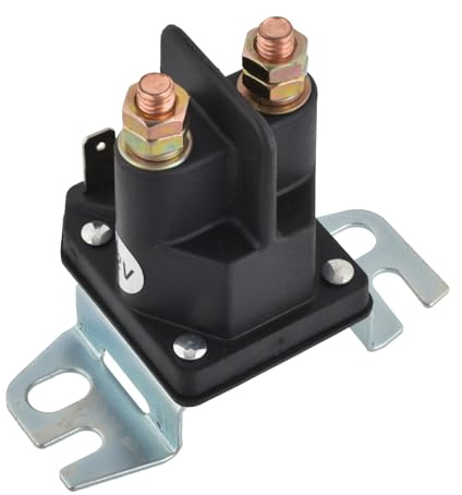 Relè Solenoide Avviamento 12V per Briggs & Stratton 691656 846820 557067 807829 555375GS 745000 Tosaerba 812-1201-211-05 812-1201-211-06 93245-1 93245-2WR