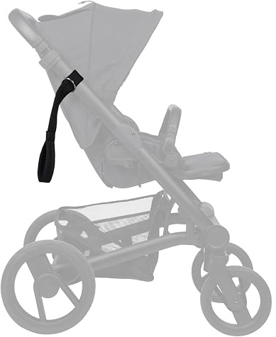 Kinderwagen-Sicherheitsband, Universeller Handgelenkgurt für Buggy, Schwarz