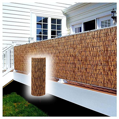 Generisch In bambù, paravento da giardino, parasole, per terrazze, recinzioni per piante, recinzione, balcone, facile da installare, dimensioni personalizzabili (70 x 100 cm/2,3 x 3,3 piedi)