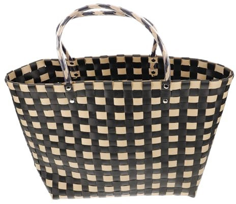 MOBUTOFU Große Kapazität Handtasche Stilvolle Umhängetasche Für Strand Einkauf Und Handgefertigter Shopper Für Damen Als Vielseitiger Begleiter