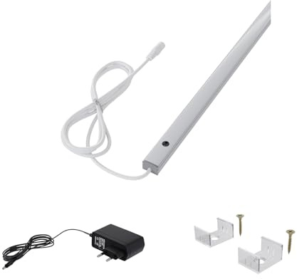QLS LED-bänkbelysning 120 cm 4000K med handsensor