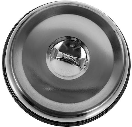 TOPPERFUN Iron Cover Stainless Steel Food Lid Protective Dome Kitchen BBQ Use Melting Cover
