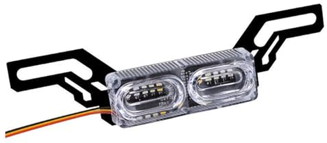 Moto LED Strobo Freno Stop Luce Targa Lampeggiante RGB Colorato Indicatore Di Direzione Fanale Posteriore Universale Fanale Posteriores