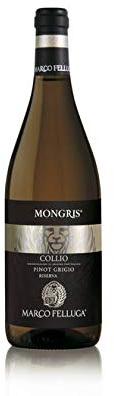 Marco Felluga Mongris® Pinot Grigio Riserva 2017, Vino Bianco Secco, Collio DOC, 750 ml, 13.5% Vol.