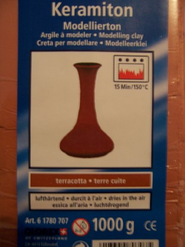 Ton Modellierton terracotta 1kg