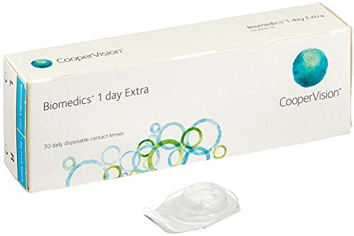 Biomedics 1 day Extra sphere, Tageslinsen weich, 30 Stück / BC 8.60 mm / DIA 14.20 mm / -9.00 Dioptrien