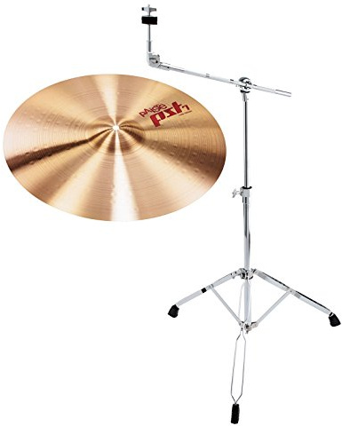Paiste PST 7 14 Thin Crash + Galgenständer Set, Becken, Größe: 14