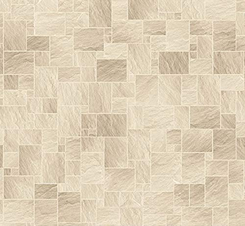 Melody Jane Dolls House Light Stone Floor Tiles Miniature 1:12 Flooring Gloss Card Sheet