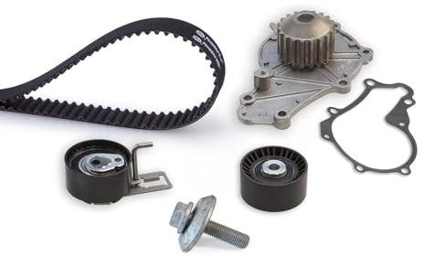 GATES KP15656XS Kit de distribution + pompe à eau Nombre de dents: 141 25,4 mm avec pompe à eau