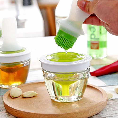 deardo Chef 's Backpinsel Set Küche Werkzeuge Silikon Öl Türkei Bratenspritze für Kochen BBQ Teig Honig und Grillen