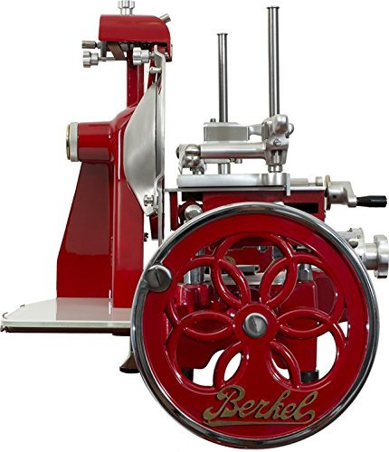 Berkel - Volano Aufschnittmaschine B2 Modell - Rot mit Golddekorationen - Neues Modell 2018