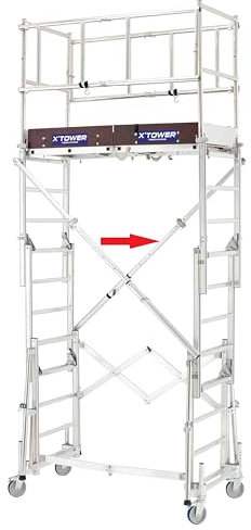 Diagonale pour échafaudage X-TOWER 3.00m - 20405040 - Tubesca