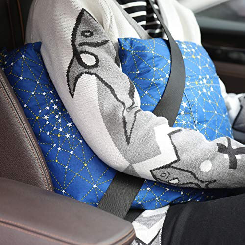 rainbowstar Mastectomy Pillow for Breast Cancer Surgery Lumpectomy Reconstruction Chest Healing Protector Post-Surgery Recovery Support Patient Care (Cobalt Blue)