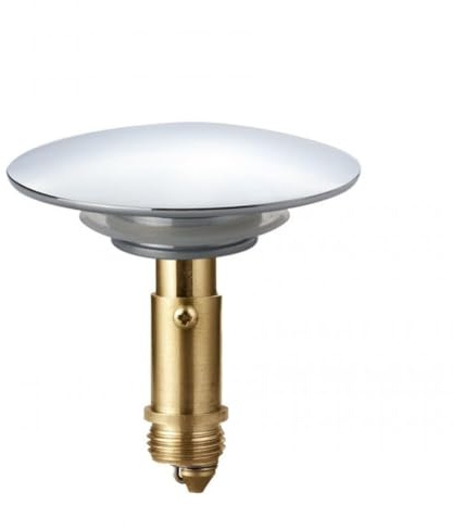 TUAN Pop Up Bath Plug, Universal Sink Plug 66mm Push Stopper with 28mm Bouncing Core Metal Sink Plug for Bath Bathroom Kitchen Sewers Sink