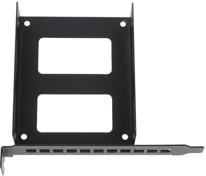 PartyKindom Festplattenhalterung Pci Slot Adapter Computer Zubehör Montagehalterung Für Gehäuse Erweiterbares Rack Für Interne Ssd Festplatten Platzsparend Und