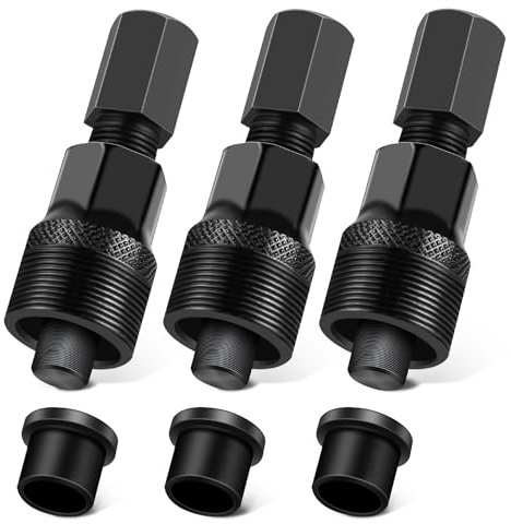 3 Stück Kurbelabzieher Fahrrad, Kurbelgarnitur Kurbelabzieher, Pedalabzieher, Kurbelscheibe Kurbelabzieher, Tretkurbelabzieher, Fahrradzahnplatte Kurbelabzieher, Kurbelarm Entferner für Reparatur