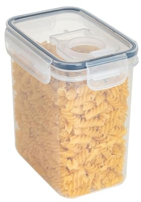 Vorratsdosen Set, 1.6L Müsli Schüttdose, Frischhaltedosen, Vorratsbehälter Luftdicht,Vorratsdosen mit Deckel Luftdicht Set,Mehl Aufbewahrungsbehälter, Aufbewahrungsbox Küche für Spaghetti, Mehl, Müsli