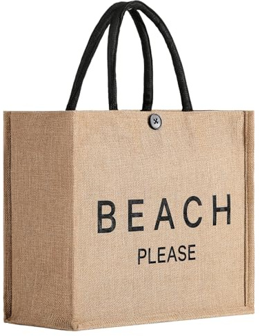 Trifabricy Beach Bag for Women,Straw Waterproof Tote Bag, Detachable Pouch